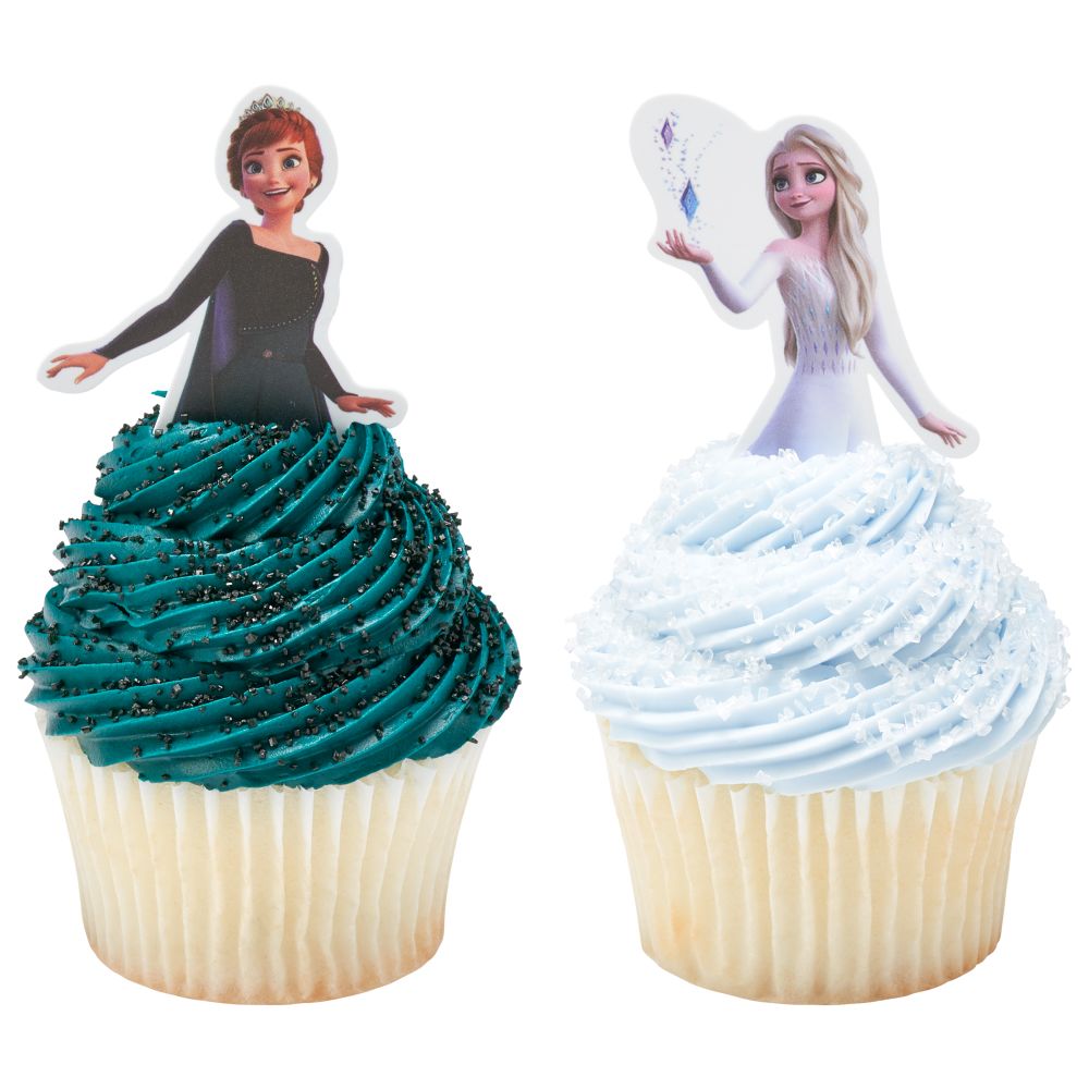 Image Cake Disney Frozen II Anna and Elsa