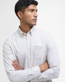 Kanehill Tailored Long-Sleeved Shirt Stone