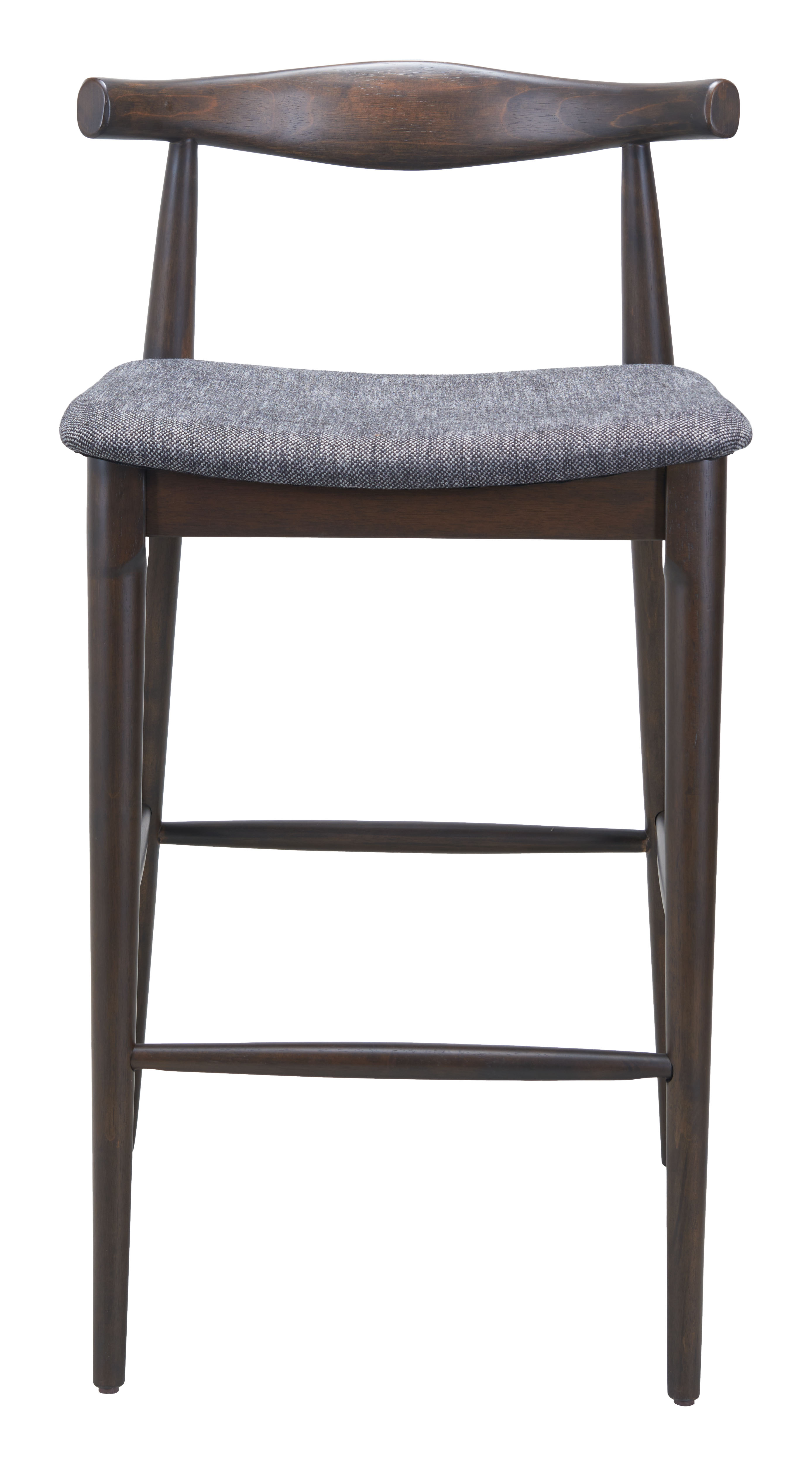 Tuzka Barstool (Set of 2) Gray & Espresso product image