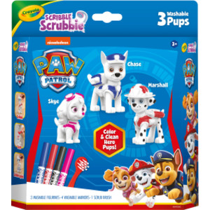 Scribble Scrubbie Paw Patrol, 3 Count