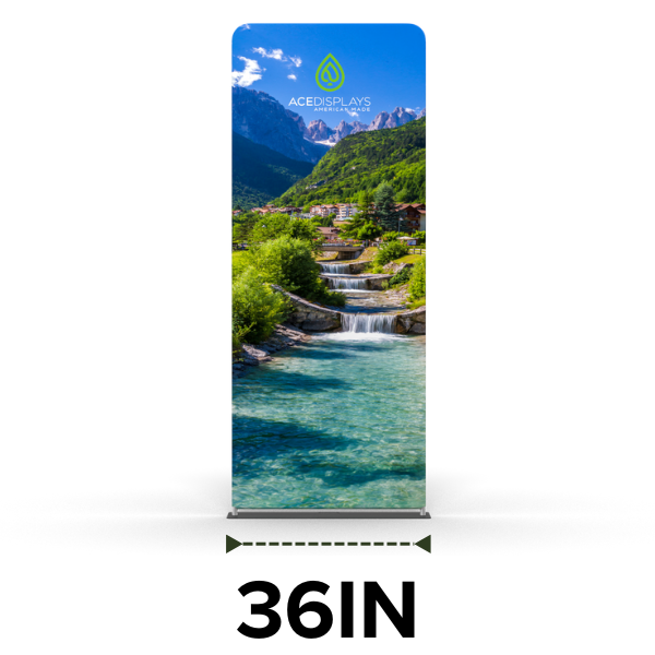 36in W Banner Stand image
