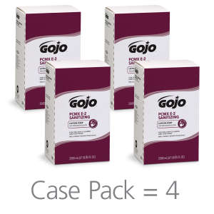 Gojo, PCMX E2, E2 Sanitizing Lotion Soap, PRO™ TDX™ Dispenser 2000 mL Cartridge