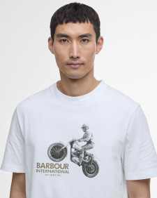 Jump Graphic T-Shirt Whisper White