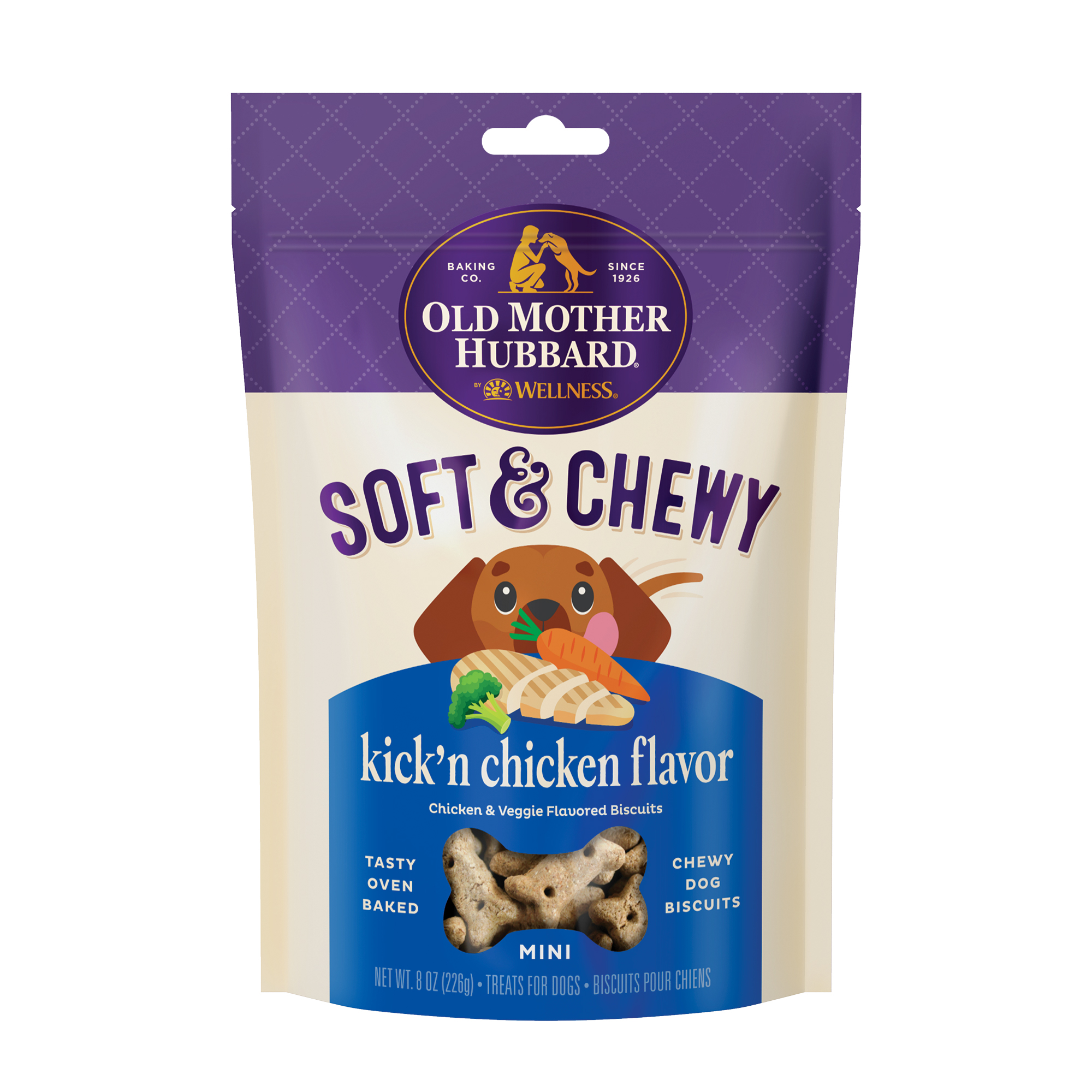 Old Mother Hubbard Soft & Chewy Kick’n’Chicken Flavor