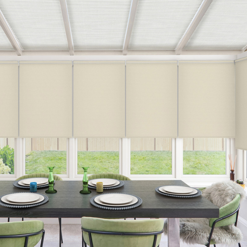 Hattie Parchment Roller Blind