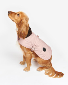 Quilted Dog Coat Classic Pink