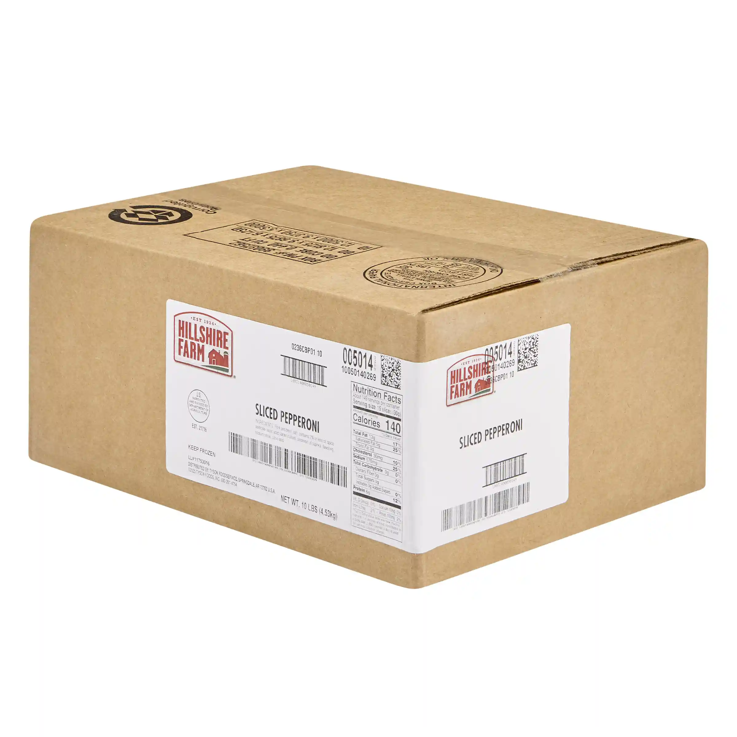 Hillshire Farm® Sliced Pepperoni, 14 slices per oz. _image_5