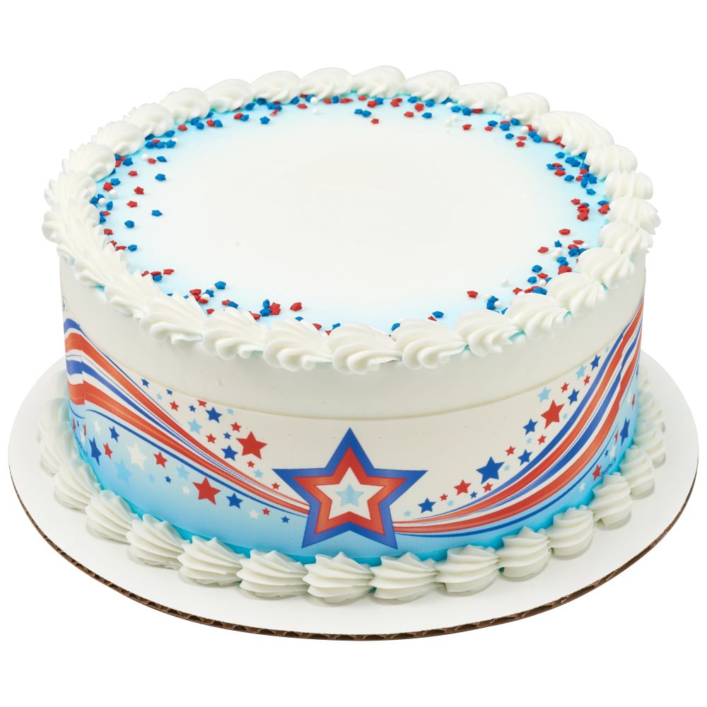 Image Cake Patriotic Stars