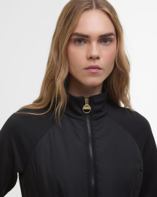 Caprice Quilted Sweatshirt Classic Black