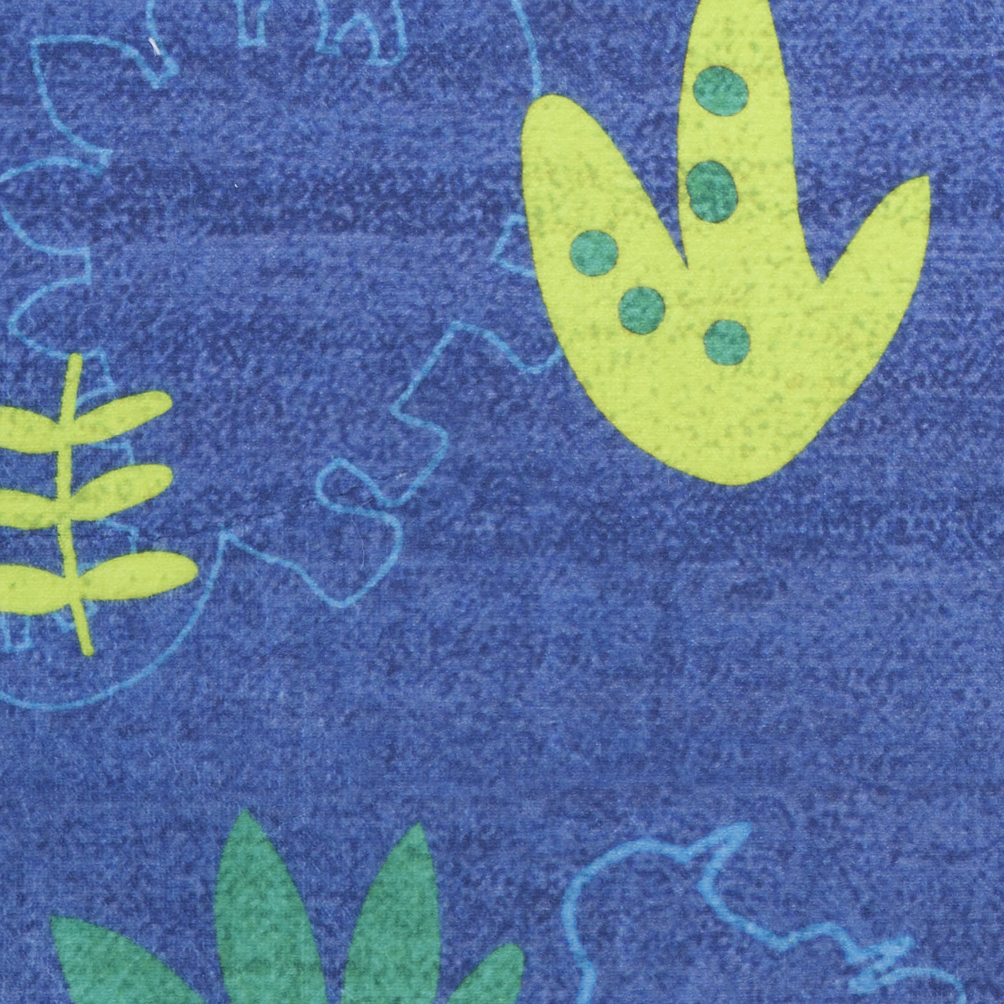 Nourison Imagination 6'6" x 9'2" Navy Multicolor Kids Indoor Rug