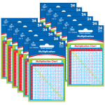Carson Dellosa Education Multiplication Sticker Pack, Grade PK-5, 24 Per Pack, 12 Packs CD-168069-12