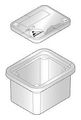 Enclosure Polymer Concrete 6 x 8 x 6 in. ELECTRIC Box and Cover