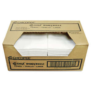 Chicopee Inc, Durawipe, Heavy Task, 1 ply, 13.50"x15.00", Nonwoven Fabric, Industrial Wipers, White