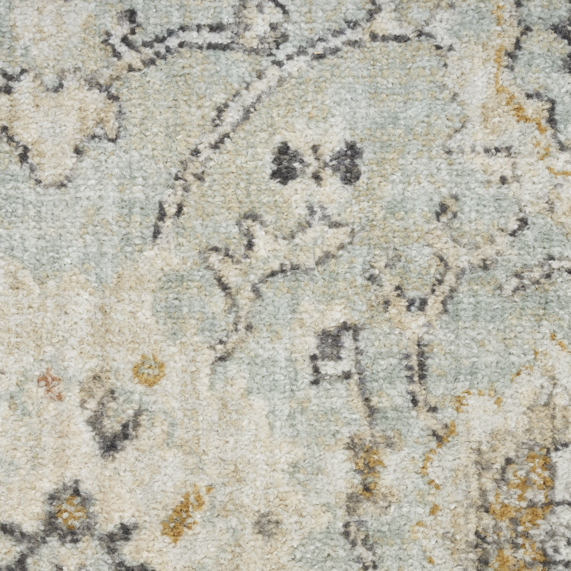 Nourison Oushak Home 8' x 9'10" Mint Vintage Indoor Rug