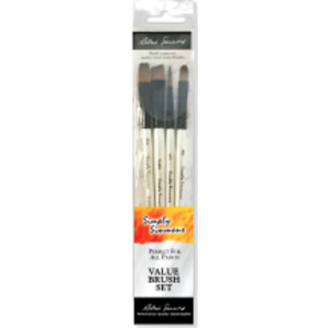 Simply Simmons Work Horse Brush Set, 4 Pieces