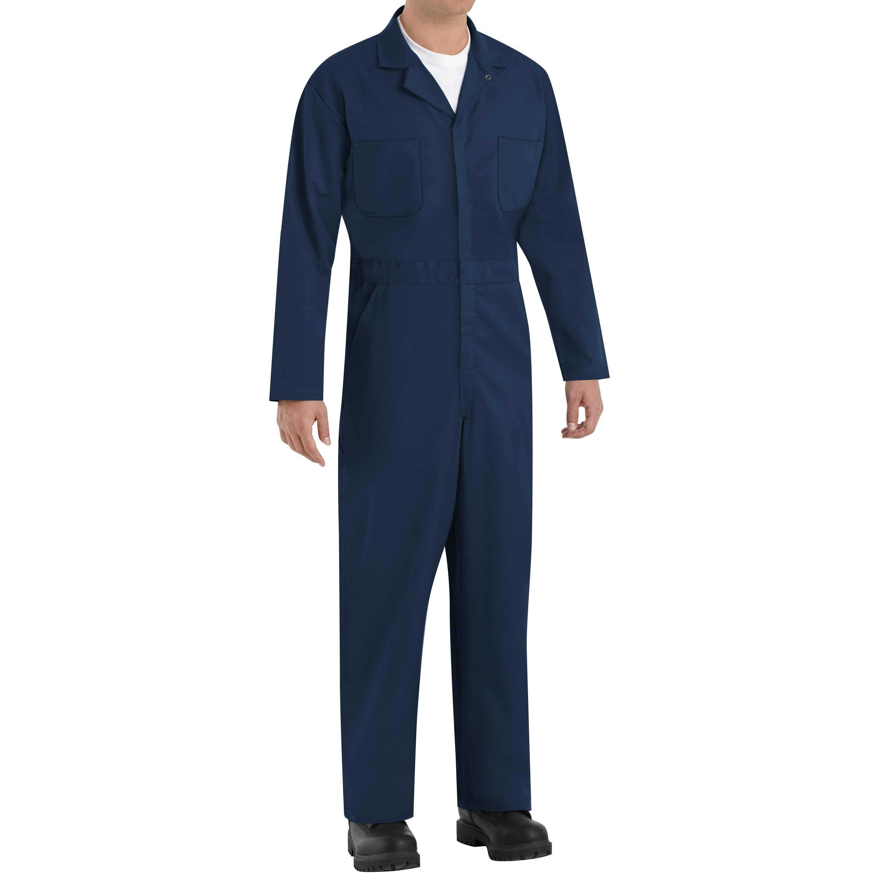 Red Kap Twill Action Back Coverall with Chest Pockets - Picture 16 of 32