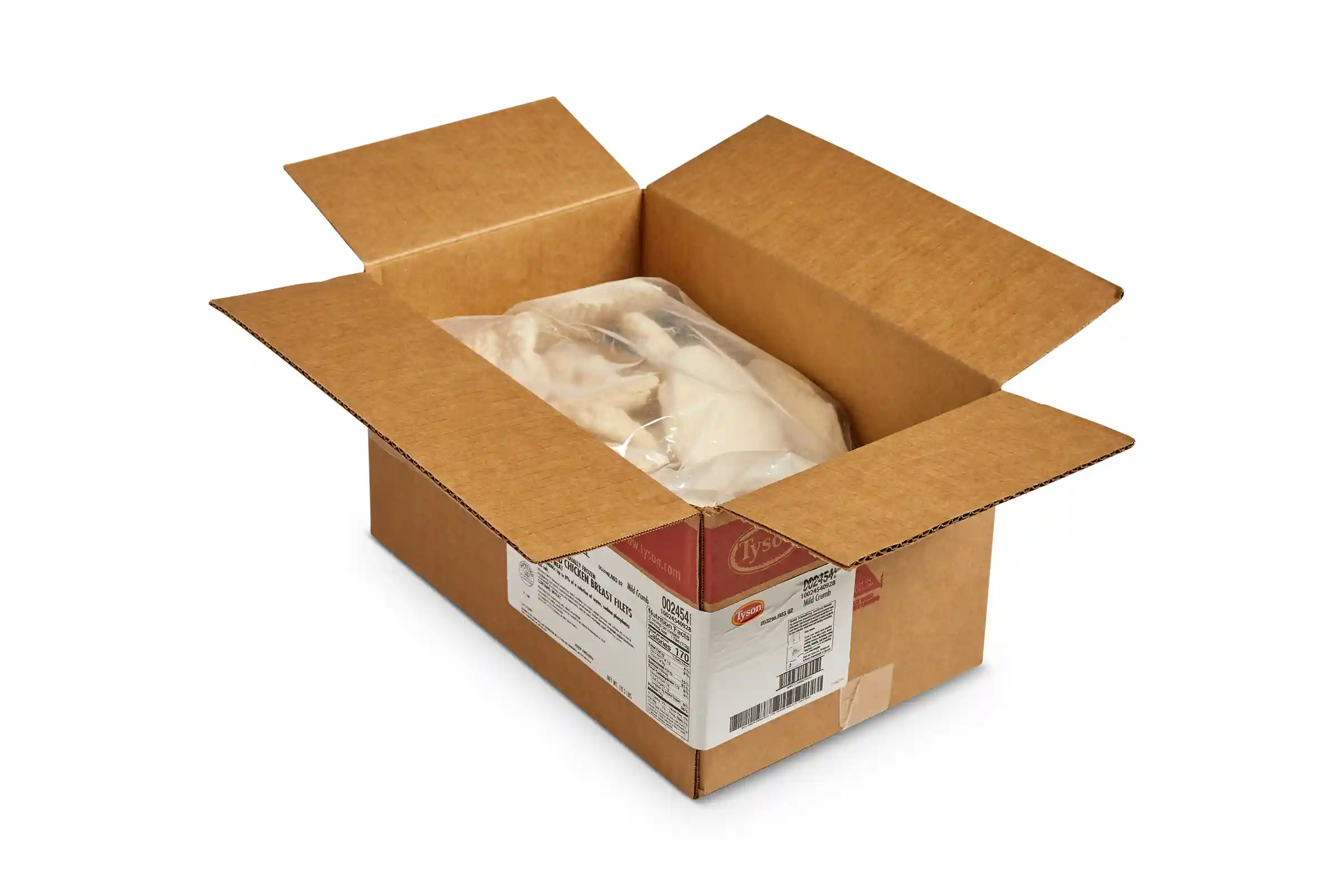 Tyson® Uncooked, Mild Crumb Breaded Breast Filets 4 oz._image_4