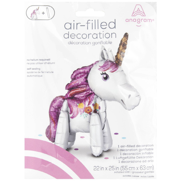 Standing Magical Unicorn Anagram® Tabletop Decoration