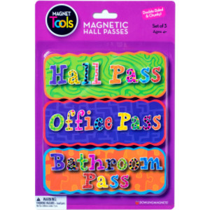 Magnetic Hall Pass, Set of 3