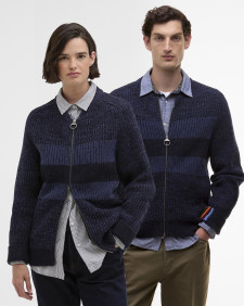 Bomber in maglia Paul Smith loves Barbour Navy