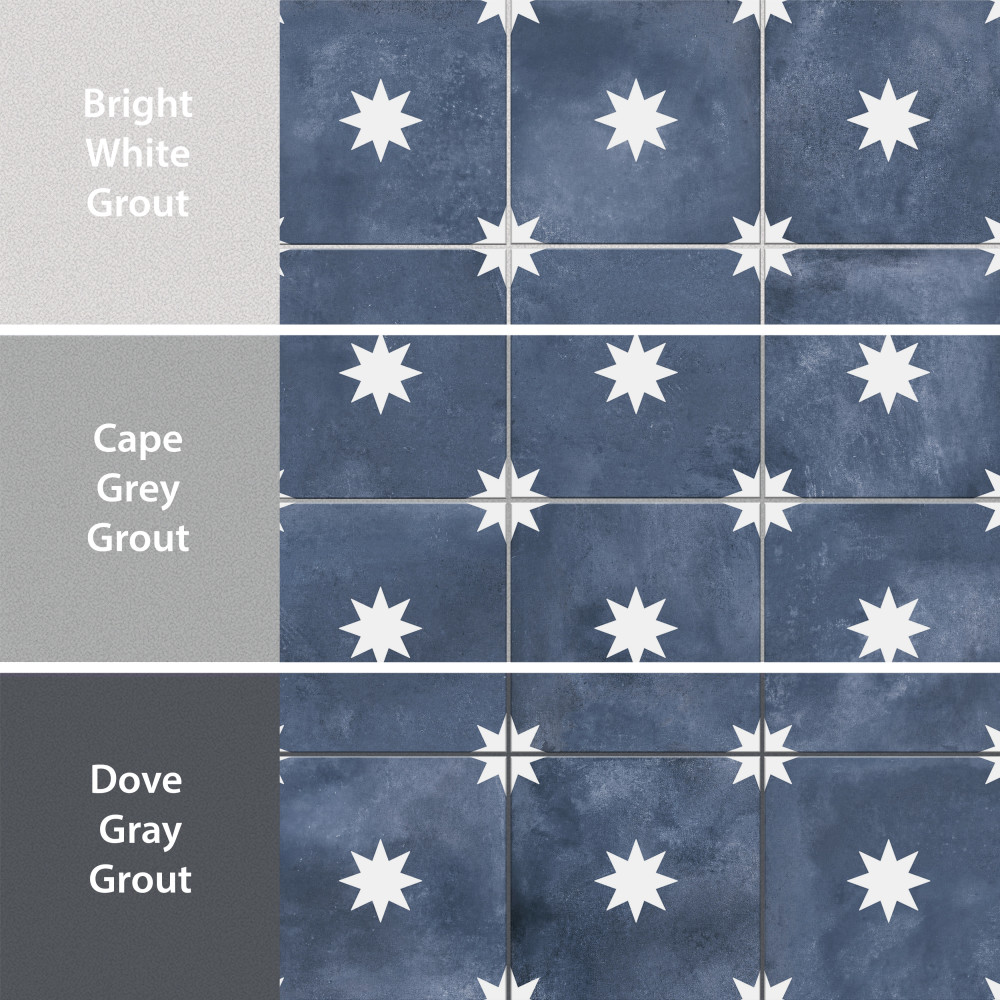 Sample – Starlight Navy Porcelain Floor and Wall Tile