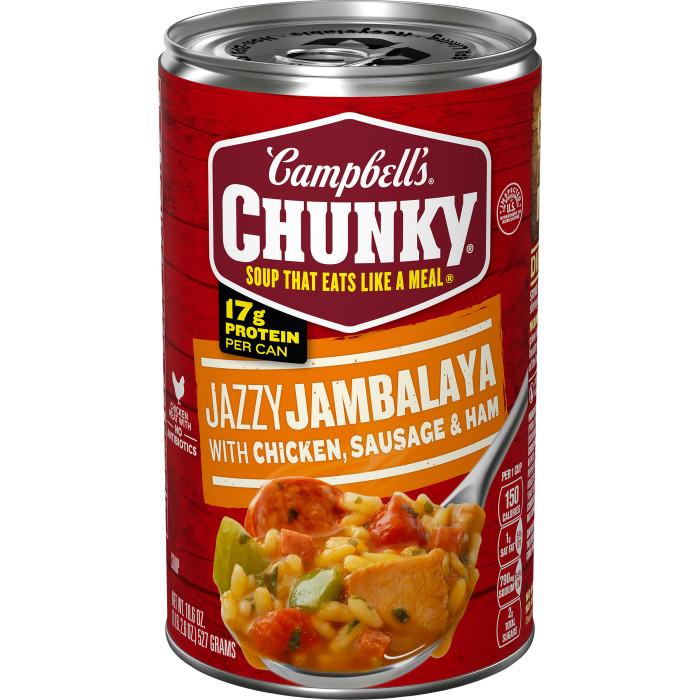 Jazzy Jambalaya with Chicken, Sausage & Ham Soup