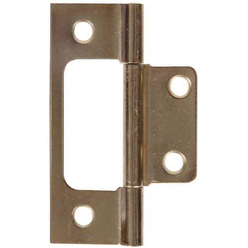 Hardware Essentials Satin Brass Surface Mount Non Mortise 3