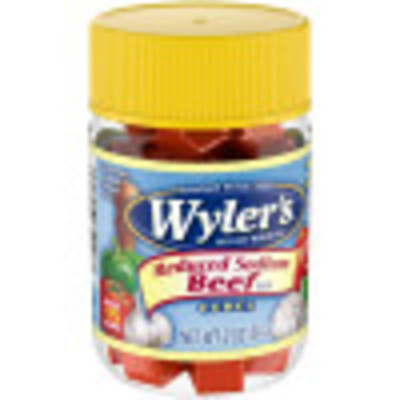 Wyler's Reduced Sodium Beef Flavor Instant Bouillon Cubes 2 oz Jar
