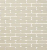 Ozzi Beige 1×4 Stadium Mosaic