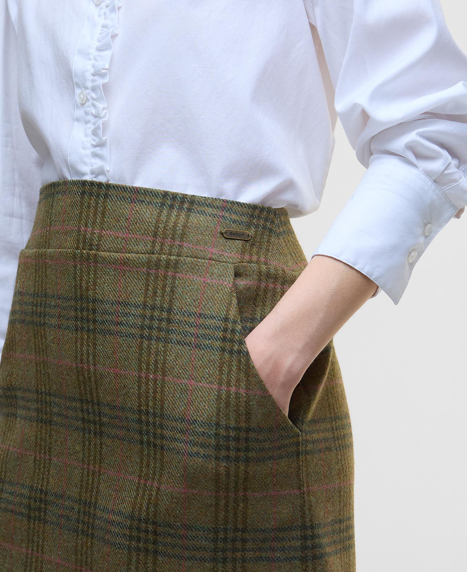 Bamburgh Tartan Mini Skirt image number 3