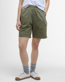 Farne Cargo Shorts Dusky Green