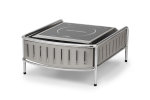 Contoured buffet station in natural