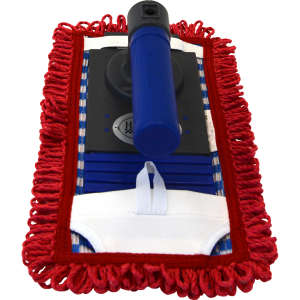 Hillyard, Trident, Microfiber Pocket Mop Trowel Frame with LED Blacklight and Scraper, 11"