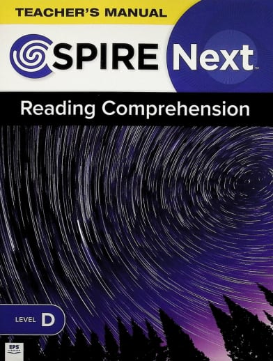 Spire Next Reading Comprehension Teacher's Manual - Level D