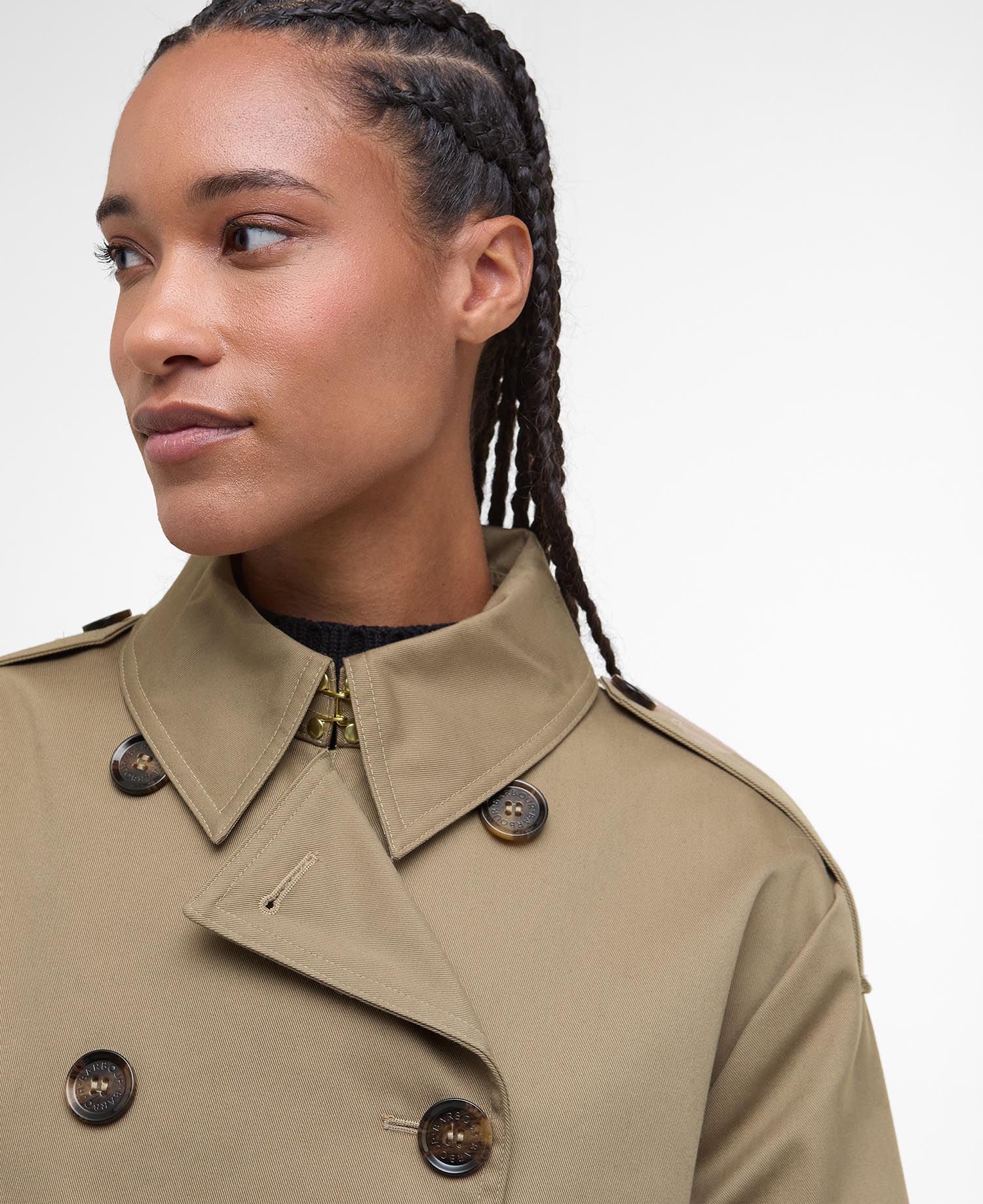 Aoife Showerproof Trench Coat image number 3
