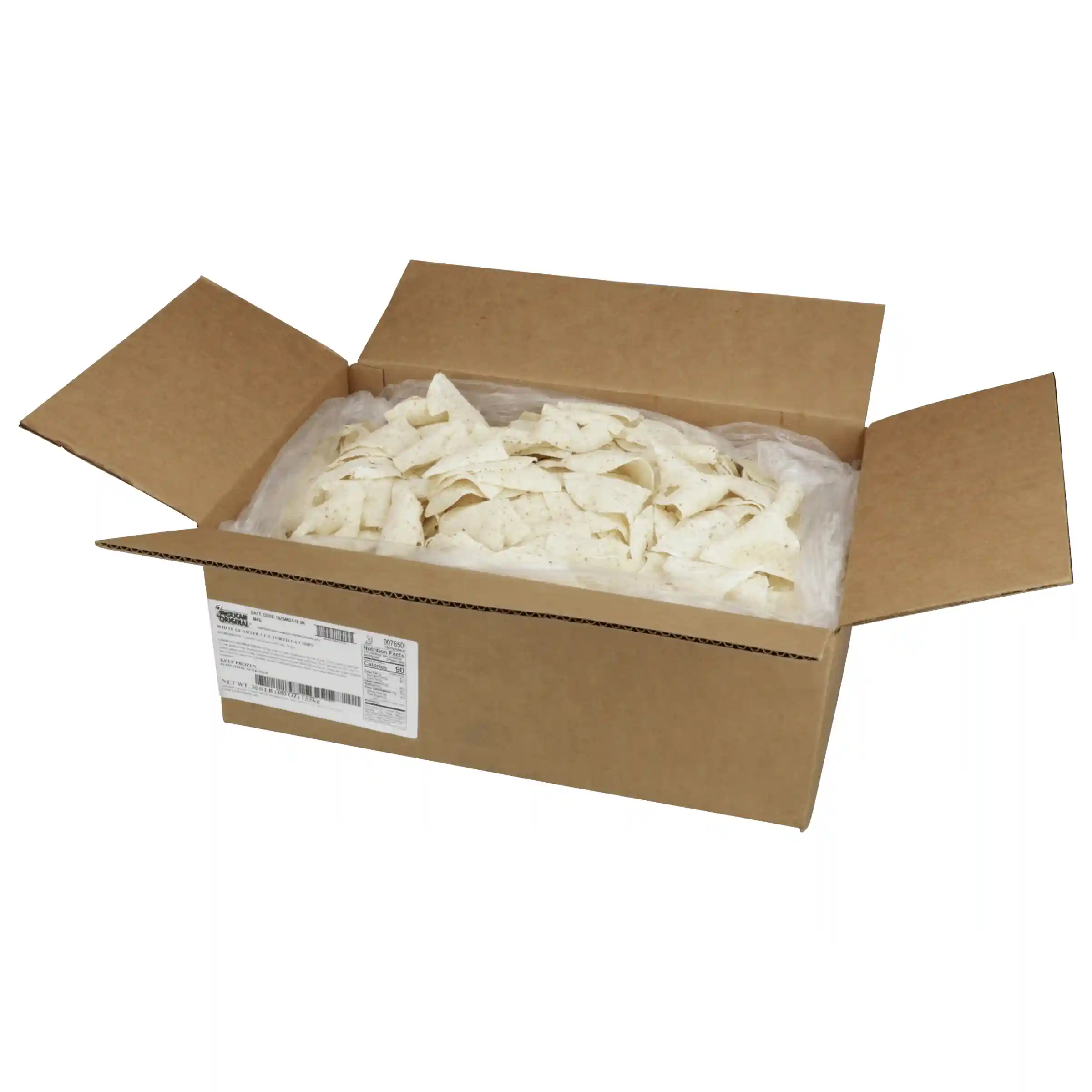 Mexican Original® White Quarter Cut Tortilla Chips_image_4