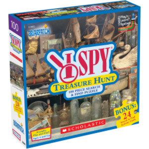 I SPY&reg; Treasure Hunt 100-Piece Search and Find Puzzle