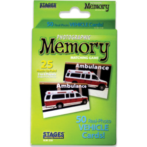 Photographic Memory Matching Game, Vehicles