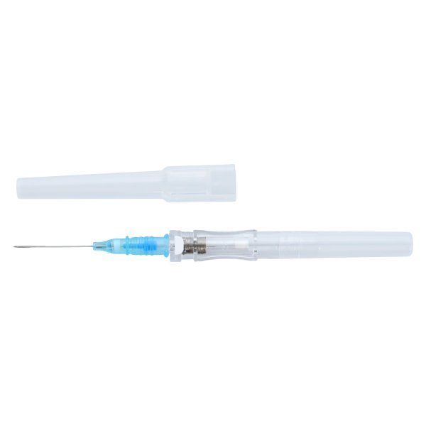 Blood Control IV Catheter Push Button 22G x 1.0" 50/Box