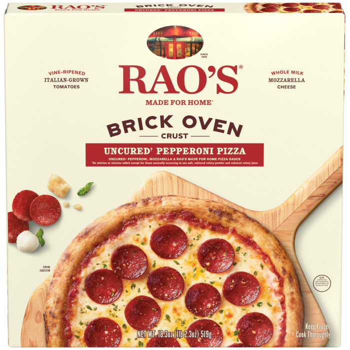 Uncured Pepperoni Pizza Frozen Pizza, 18.3 oz