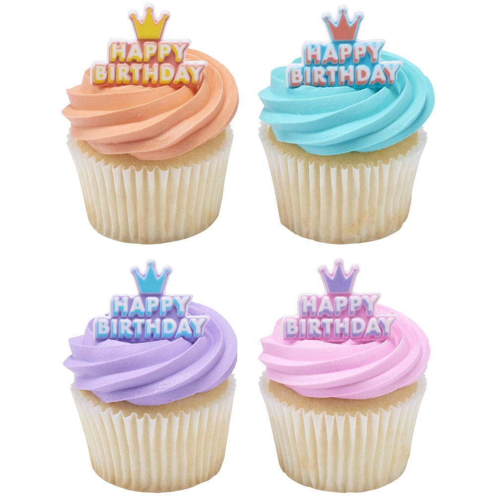 Image Cake Happy Birthday Crown