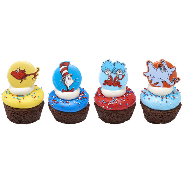 Dr. Seuss Assortment Cupcake Rings
