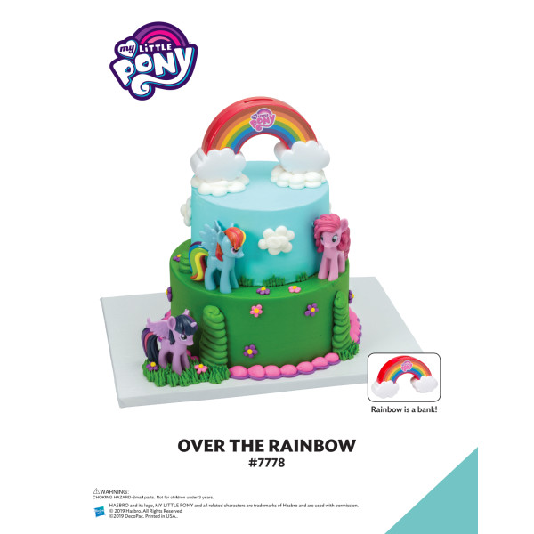 My Little Pony™ Over the Rainbow The Magic of Cakes® Page