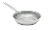 8-inch Wear-Ever® aluminum fry pan with natural finish and plated handle