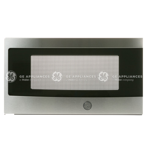 STAINLESS STEEL DOOR WITH FLAT GE LOGO