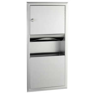 Bobrick, ClassicSeries®, Multi-fold Folded Towel Dispenser, Stainless Steel