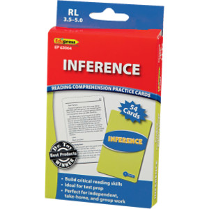 Reading Comprehension Practice Cards, Inference (RL 3.5-5.0)