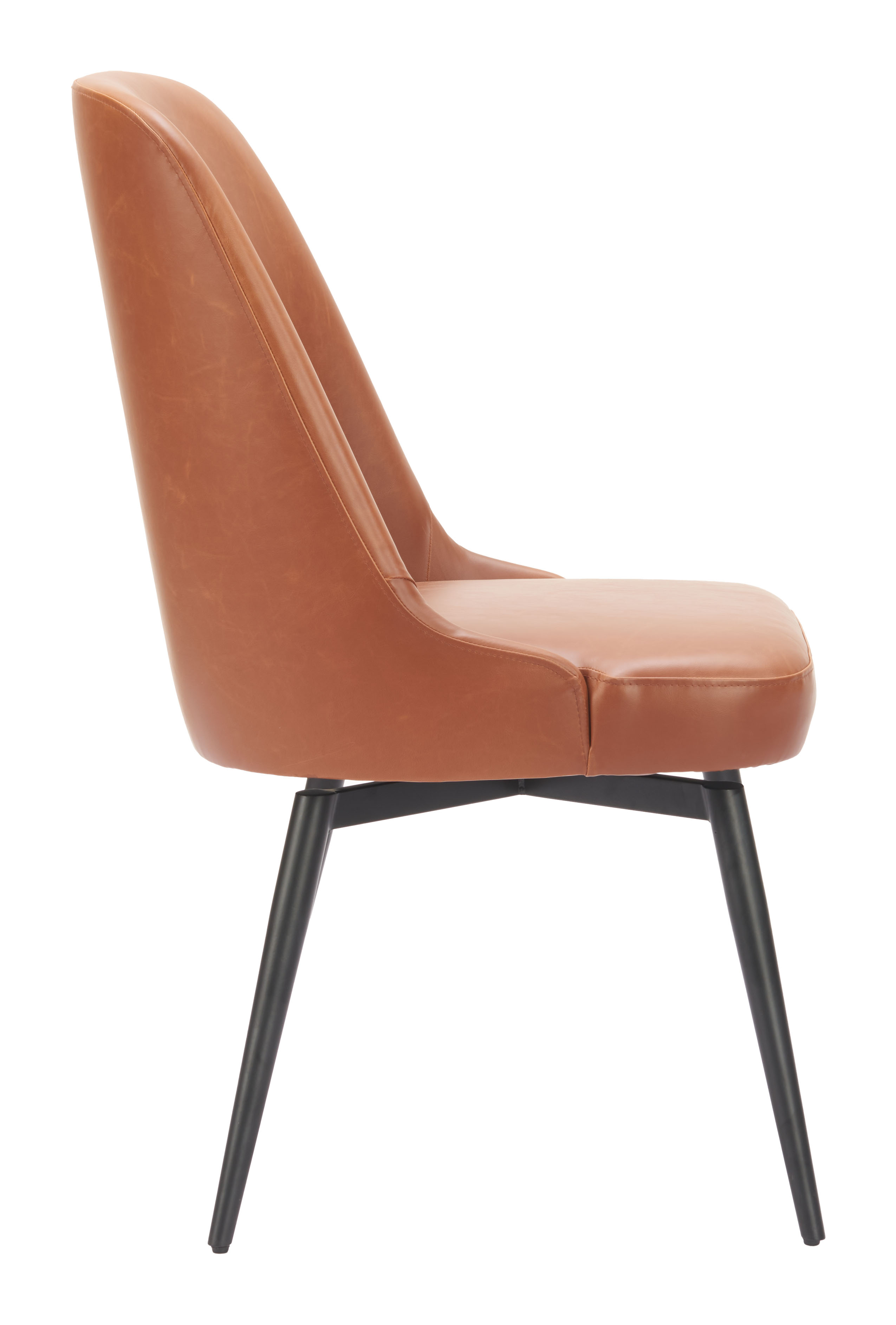 Keppel Swivel Dining Chair (Set of 2) Brown product image