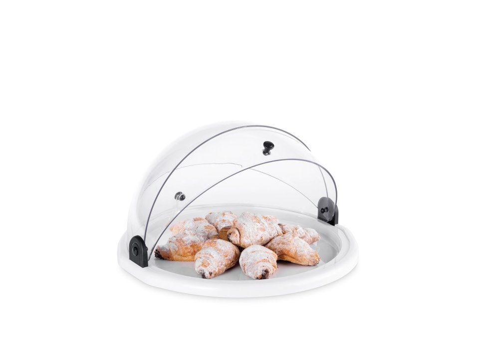 Vitrine ronde 46 cm en plastique