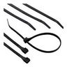 8.00 L x 0.095 in. W UV Black Nylon Standard Duty Cable Ties
